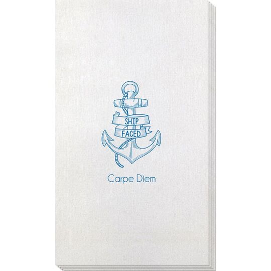 Ship Faced Bamboo Luxe Guest Towels